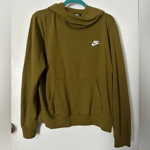 Nike Sportswear Club Fleece Women's Funnel-Neck Hoodie Size M
